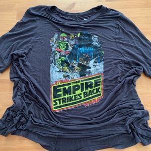 Empire Strikes Back dolman sleeve top